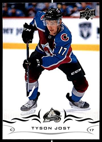 Втора серия на хокей на горната палуба 2018-19 #297 Тайсън Джост Колорадо Аваланш Официалната търговска картичка UD NHL