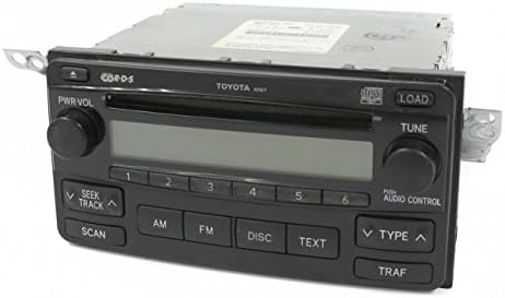 1 Заводское AM радио FM Радио CD Съвместимо с 2004-2008 Toyota Matrix Номер 8612002410 Предната код A51817