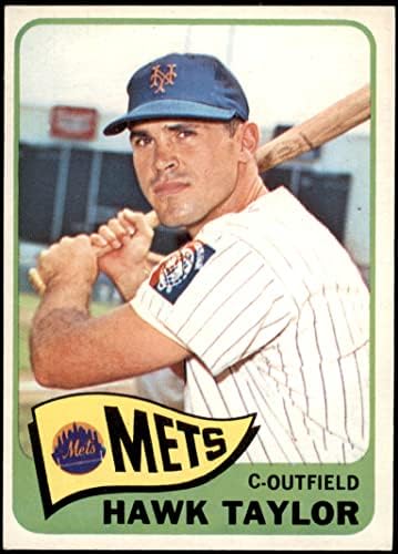 1965 Topps # 329 Боб Хоук на Тейлър, Ню Йорк Метс (Бейзболна картичка) EX/MT Метс
