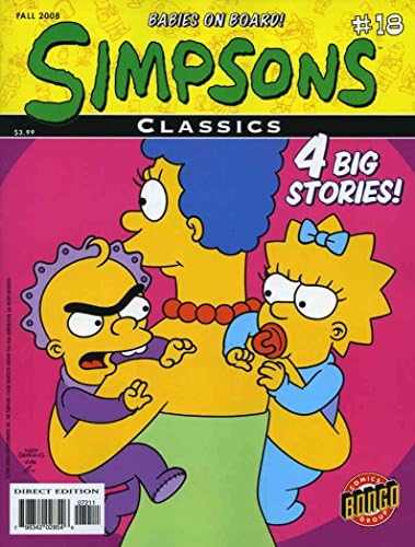 Класика на семейство Симпсън №18 VF / NM ; Награда комикси Бонго