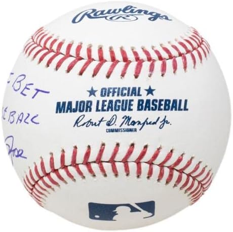 Пийт Роуз Синсинати Редс Подписа договор с MLB Бейзбол Съжалявам, сложих на Бейзбол JSA - Бейзболни топки с автографи
