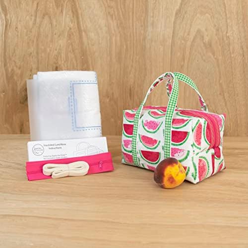 Комплект за шиене Мъкна June Tailor Lunchbox, Розова светкавица