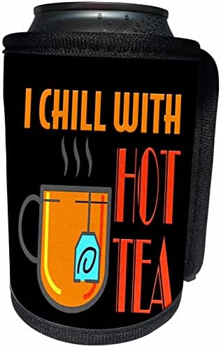 3. Начертайте Снимка на думи, които аз охлаждам горещ чай и една чаена чаша. - Опаковки за бутилки-охладители (cc-364101-1)