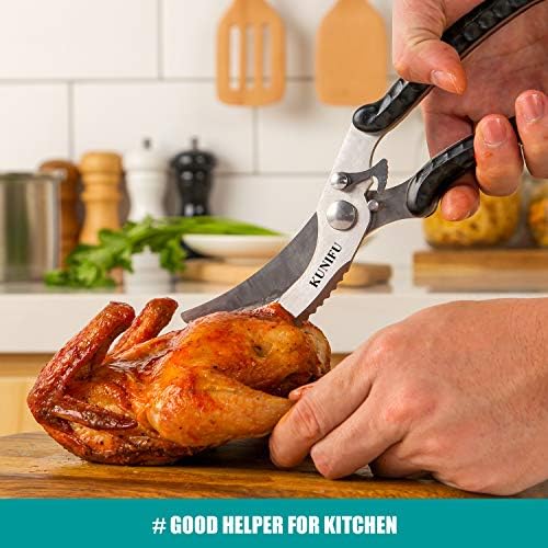 Комплект ножици за птиче KUNIFU и Универсални Кухненски ножици