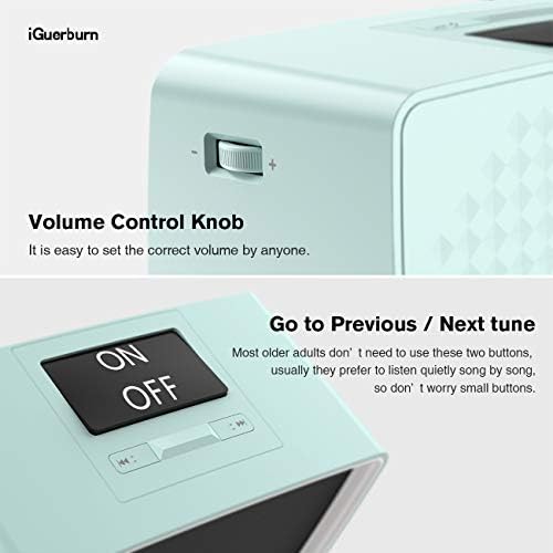 Преносимото захранване iGuerburn (с щепсел за променлив ток) за обикновен музикален MP3 плейър капацитет от 16 GB