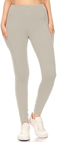 Дамски Спортни панталони за йога Depot с висока талия и джобове - Капри и Пълна дължина