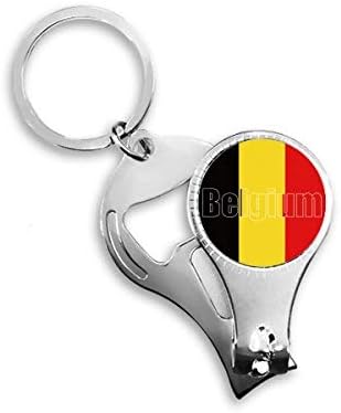 Името на Хартата на страната Белгия Ножица за Нокти Халка Ключодържател Отварачка За Бутилки Машина За Рязане