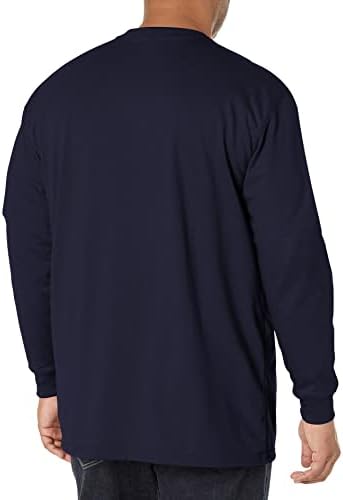 Мъжки Пожароустойчива тениска Свободно намаляване на Средната тежестта на Carhartt Force с дълъг ръкав и джоб