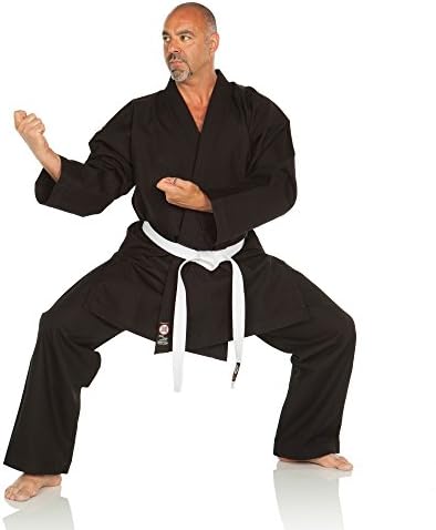 Ronin Brand Karate Gi - Супер-Тежка форма за карате и бойни изкуства с тегло 16 грама - Отлично подходящ за тренировки или състезания