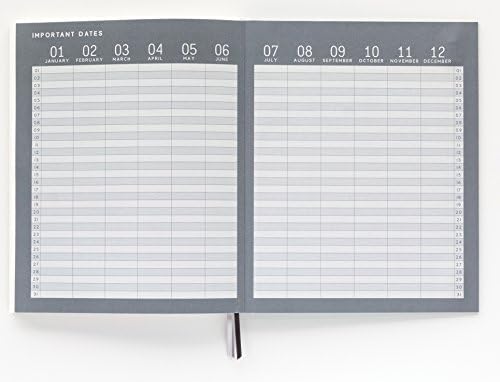 Личен дневник в стандартен корици DesignWorks Ink, синьо 6,75 x 8,5