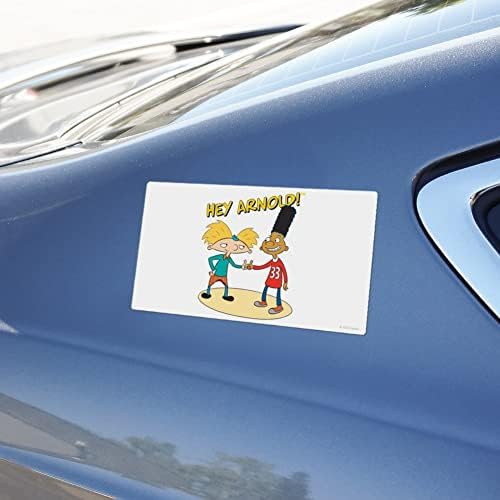 ГРАФИКА И МНОГО ДРУГИ Здравейте, Арнолд! и Джералд с Логото на Automotive Стикер върху Бронята на Шкафче за прозорци на колата